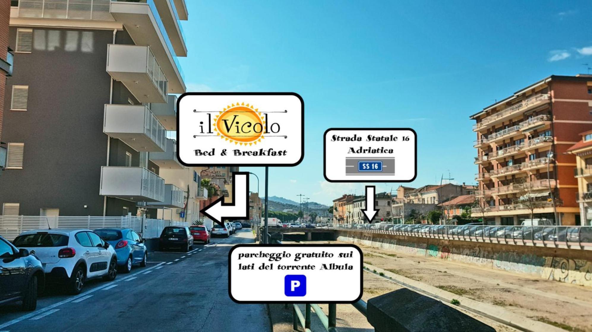 Bed & Breakfast Il Vicolo San Benedetto del Tronto Eksteriør billede